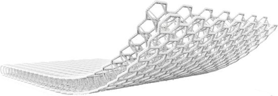 AeroSleep | SafeSleep matrastopper | 3D mesh | voor wieg | 80 x 50 cm | veilig ademen | warmte regulatie