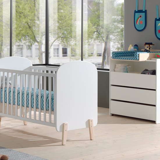 Babykamer Lux 3-delig Wit