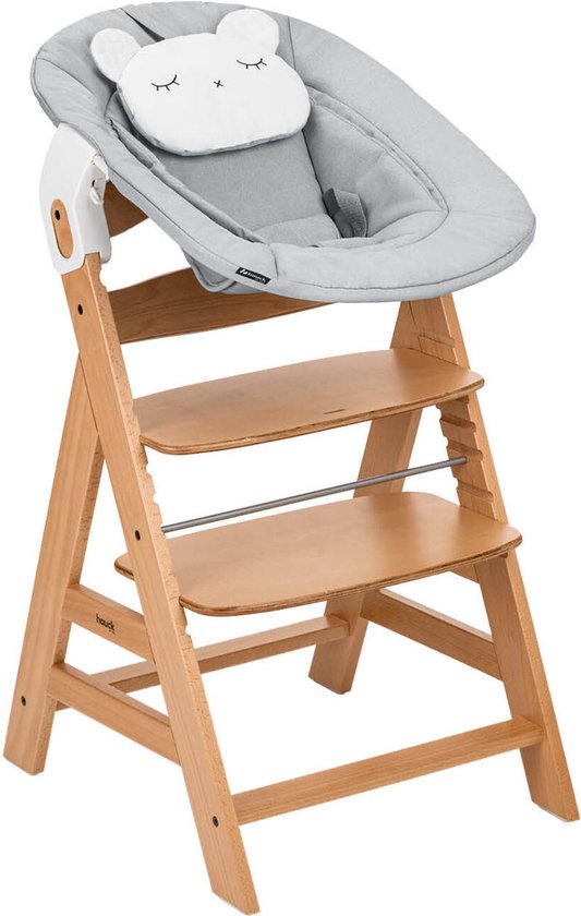 Hauck kinderstoel set Alpha Newborn Set Pre, Nature Grey