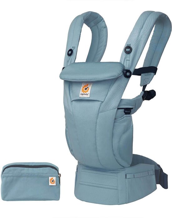 Ergobaby baby draagzak Omni Dream Slate Blue - ergonomische draagzak vanaf geboorte