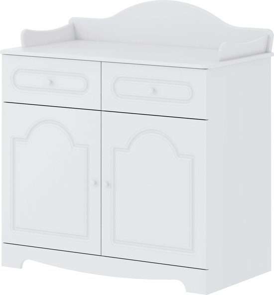 Cabino Commode / Verzorgingstafel Baby Ohio - Wit