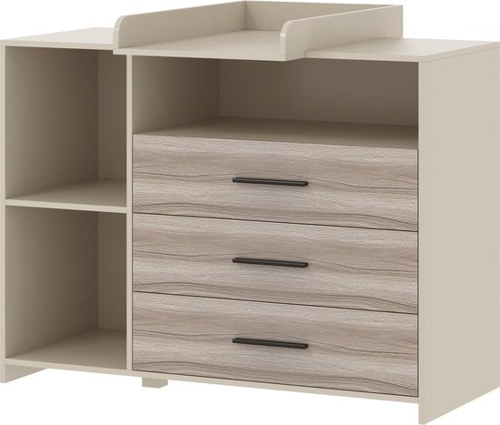 Cabino Commode / Verzorgingstafel Baby Noah - Clay & Oak