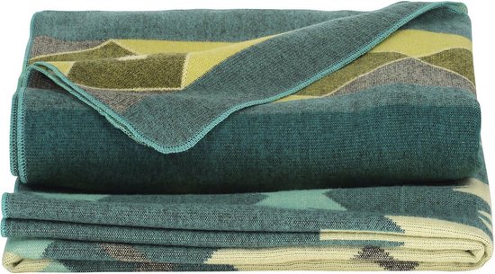 Alpaca Wol Native Plaid - 200 x 235 cm - Pastel