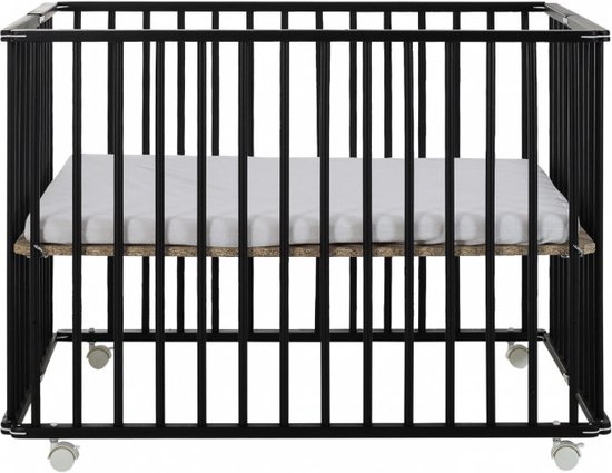 Puck Inklapbare Box Mat Zwart