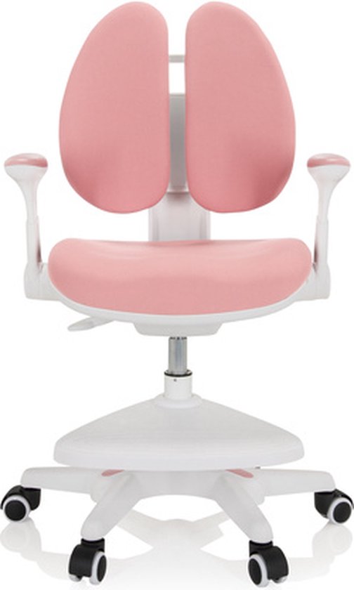 KID WING | Kinderstoel - Kinder bureaustoel Roze