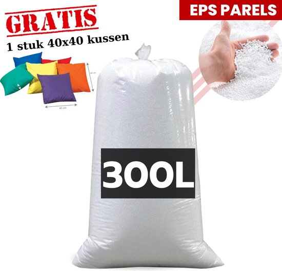 Zitzakvulling EPS Parels/korrels 300 Liter, Hoogwaardige kwaliteit, 40 tm 330 Liter