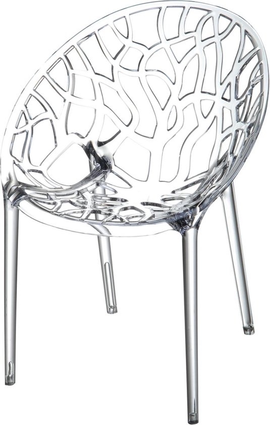 Eetkamerstoel - Crystal - Transparant - Siesta