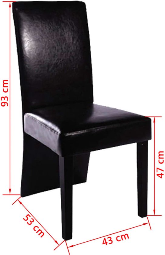 vidaXL-Eetkamerstoelen-4-st-kunstleer-zwart