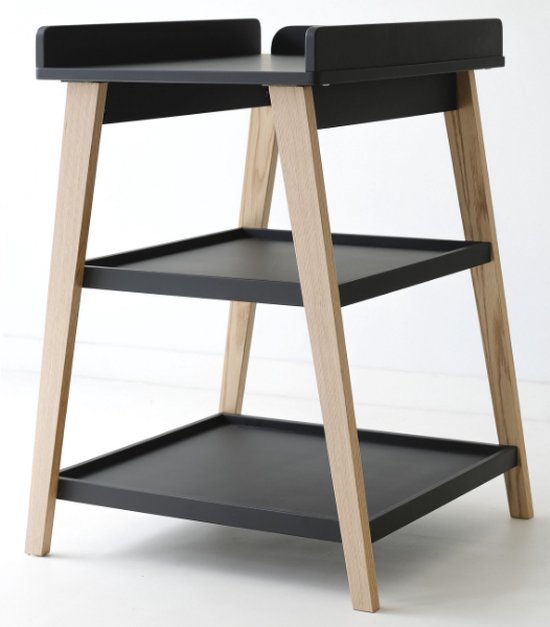 Pericles June - Verzorgingstafel - zwart