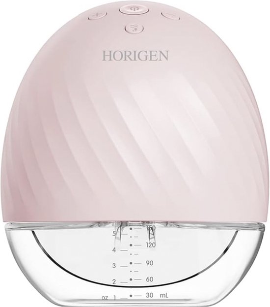 Horigen - Enkele elektrische Borstkolf - Wearable - Handsfree - In Bra - Roze