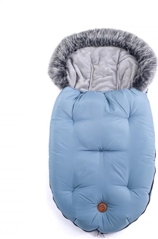 Baby Monsters Voetenzak Everest 51 X 105 Cm Polyester Blauw