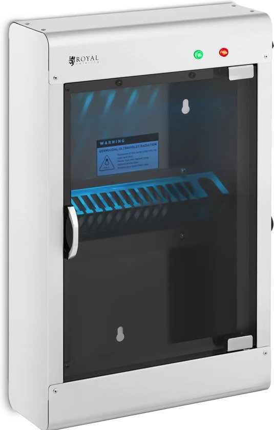 Royal Catering Messen - sterilisator - UV voor 14 messen - roestvrij staal