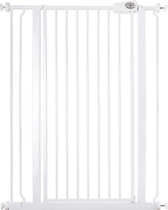 BettaCare Child and Pet Gate klemhek Extra Hoog 104 cm | 100,8-108,8cm breed | 2+2 spijlen