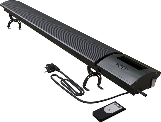 VOLT! i-Red 1800W Terrasverwarmers - Infrarood Heater Energiebesparend - Infrarood Verwarming - Ecostand