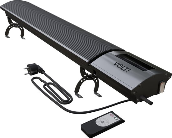 VOLT! i-Red 1200W Terrasverwarmers - Infrarood Heater Energiebesparend - Infrarood Verwarming - Ecostand