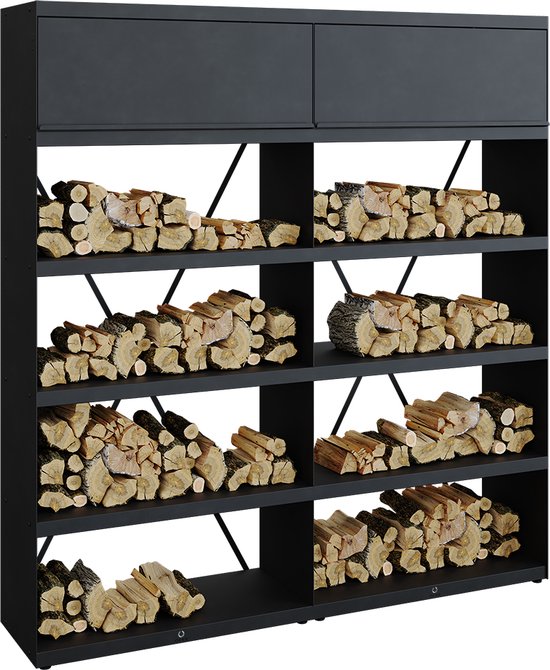 OFYR | Wood Storage 200 | Black