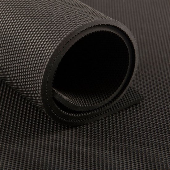 Rubber mat supergrip | Rubber loper | 5 x 1 meter | Dikte: 4mm