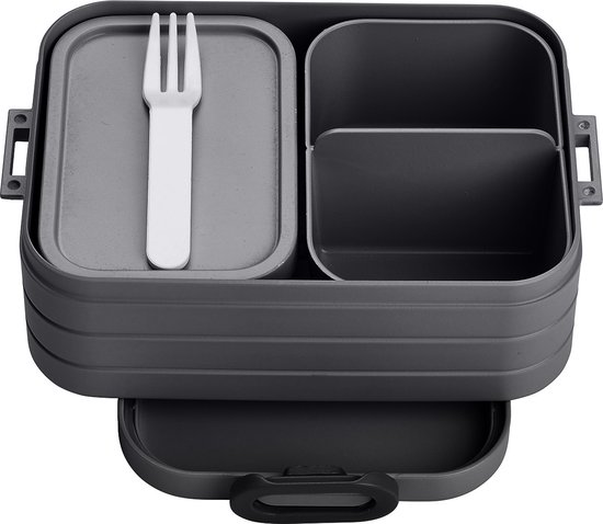 Mepal - Take a Break Bento lunchbox midi - Inclusief bento box - Nordic black