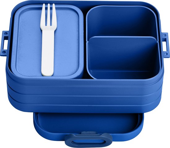 Mepal - Take a Break Bento lunchbox midi - Inclusief bento box - Vivid blue