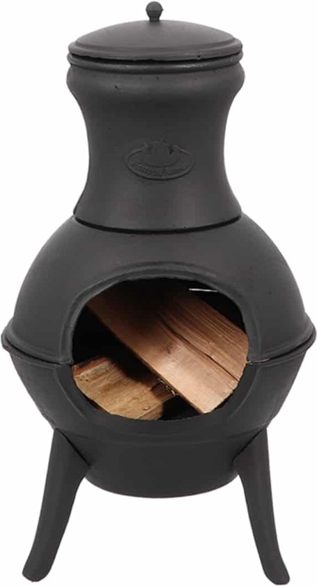 Esschert Design - Tuinhaard XS Gietijzer - Vuurhaard - Gietijzer - Zwart