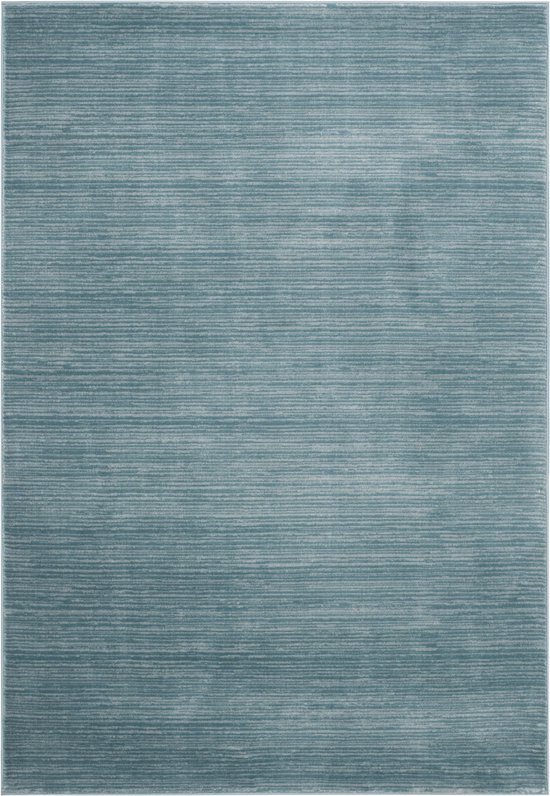 Safavieh Glam Solid Color Indoor Woven Area Rug, Vision Collection, VSN606, in Seafoam, 91 X 152 cm
