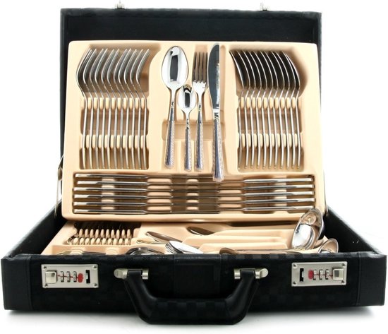 Bestekset BABIJ Bachmayer BM-7285, 72-delige set 1810 RVS