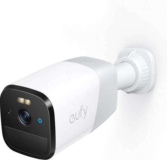 eufy Security 4G Starlight Camera, 2K HD, Starlight - nachtzicht in kleur, draadloze beveiligingscamera voor buiten op zonne - energie, 2 - weg audio, persoonsdetectie, bewegingsdetectie, ingebouwde lokale opslag van 8 GB, GPS
