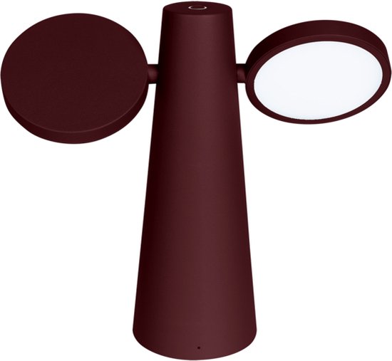 Fermob OTO outdoor/indoor lamp - h. 27 cm - Cerise noir - Mobiele lamp