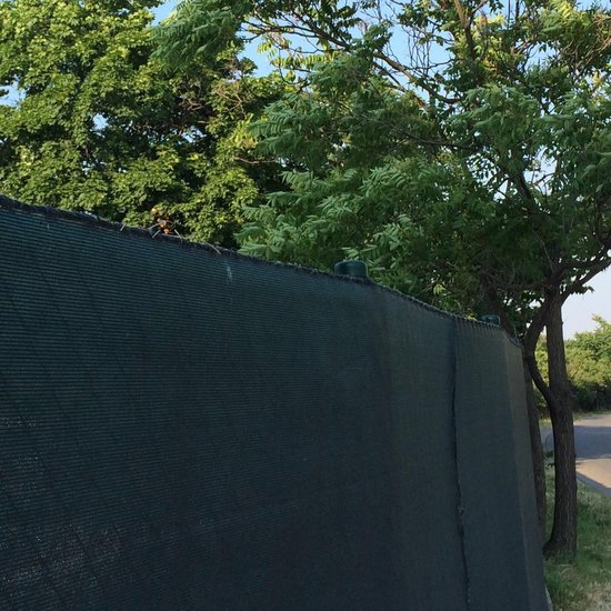 Zichtbreker - windbreker 25 x 1,8 m donkergroen