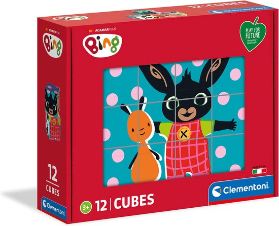 Clementoni Bing Cubi 12 Blokken