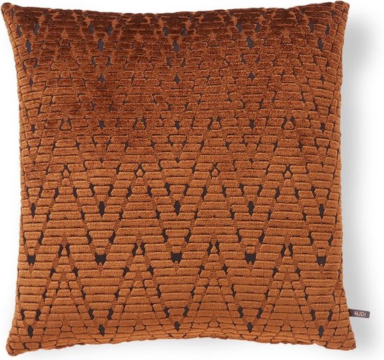 Claudi - sierkussen Galard - copper - 45x45 cm
