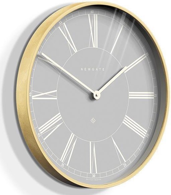 Newgate - Mr Architect wandklok grijs 53cm