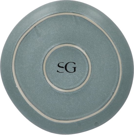 Aardewerk Servies Spring Grey 6 persoons 18-delig - Grijs
