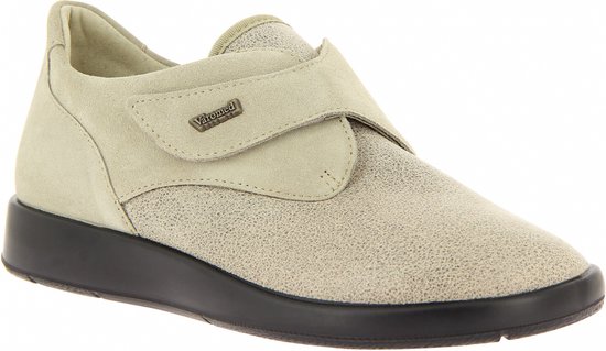 Varomed - Teneriffa - Luxe stretch therapieschoenen - maat 43 - wijdte L - Kiezel - met CE keurmerk - soepele zool - verbandschoenen - Hallux -