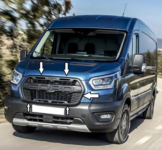 Ford Transit V363 (5/19-) Grille (Raptor Style) Origineel! 2467809