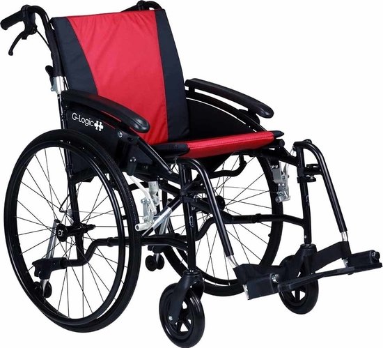 Opvouwbare Lichtgewicht Rolstoel Excel G-Logic Zitbreedte 45 cm