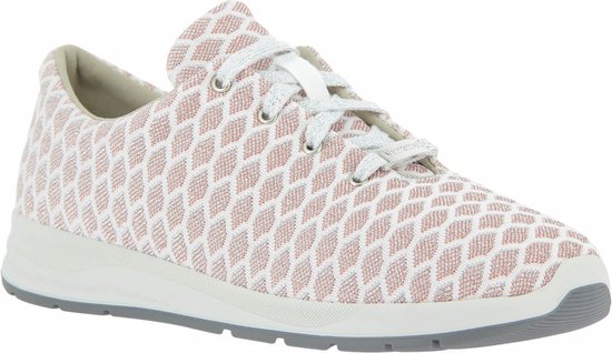 Varomed Hallux sneaker  mt:7 Zalm (met CE-keurmerk) model: Glenn therapieschoen voor gevoelige voeten