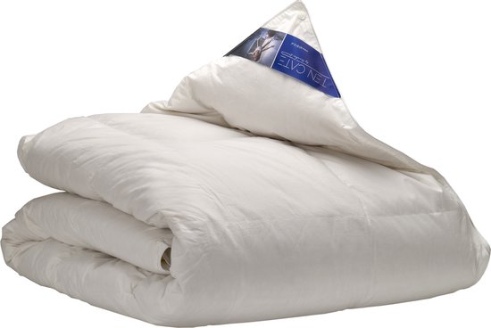 Ten Cate Donzen Tweepersoons 4 Seizoenen Dekbed - 200x220 cm - Extra Lang - 60% Eendendons - Geschikt voor alle seizoenen - Zomerdekbed & Winterdekbed - Anti Huisstofmijt - Ventilerend & Absorberend