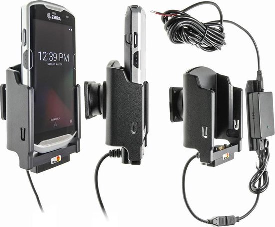 Brodit houder - Zebra TC51 / TC56 Actieve houder met vaste voeding