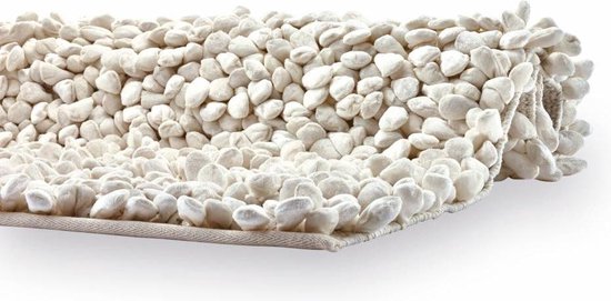 Aquanova Rocca - Badmat - 60x100 cm - Ivoor