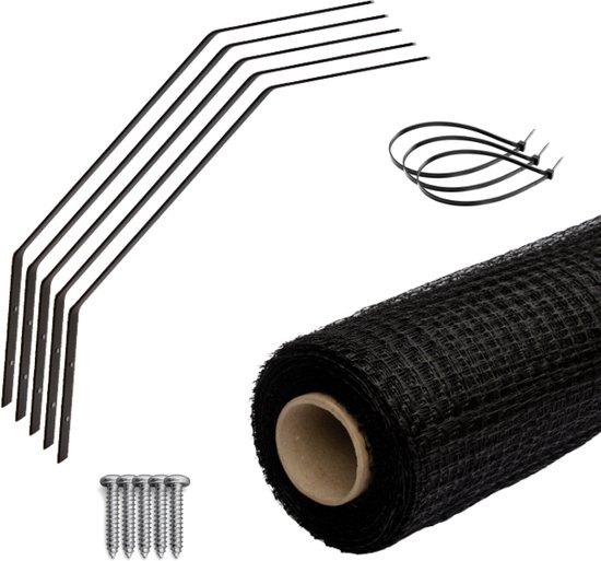 Cathappy kattengaas - 10 m - Beugel Pakket - Hoog