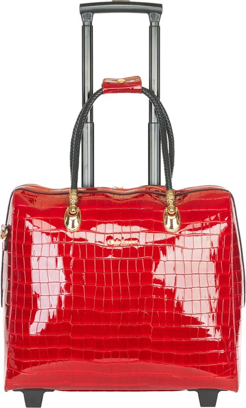 Olivia Lauren Dames Laptoptas / Werktas / Aktetas - Alice - Rood - 17 inch