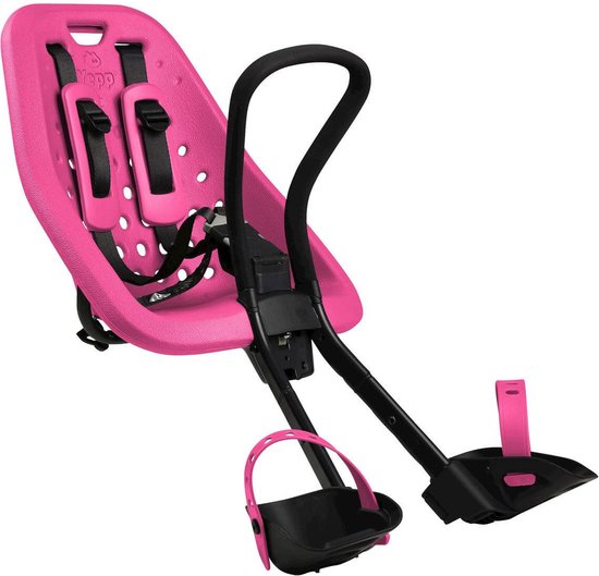 Yepp Mini Fietsstoeltje Voor - Stuur - Pink