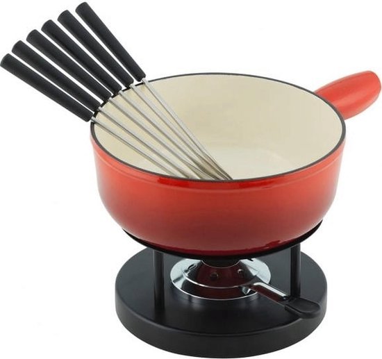 Kuhn Rikon Kaasfondue Set Gietijzer 6 Persoons