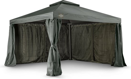 Grizzly Europe Paviljoen Partytent 3,5x3,5 m kleur Midnight