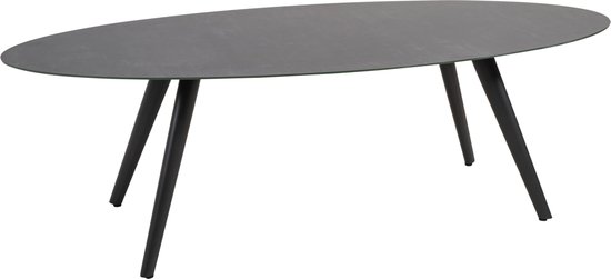 TAFEL MOJITO CERAMIC Black OVAAL 240X110CM
