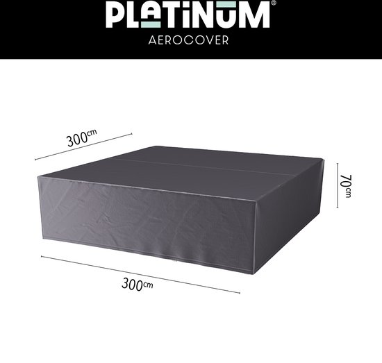 AeroCover loungesethoes 300x300xH70 cm - antraciet