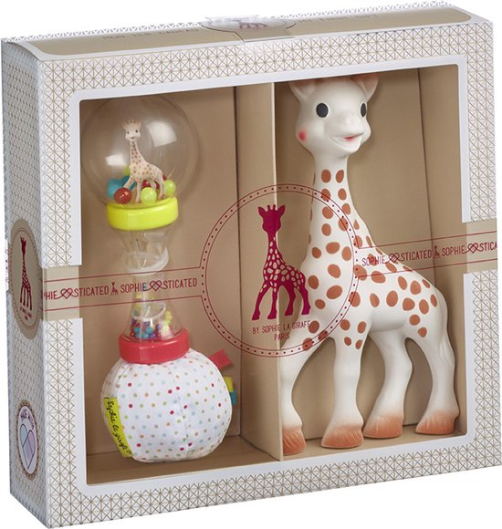 Sophie de giraf Sophiesticated - Cadeauset - Medium - Set 4