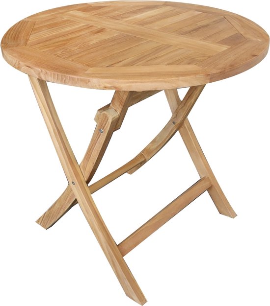 Tuintafel Milton teak rond - Ø80H76 cm