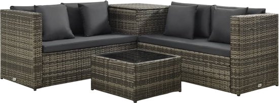 vidaXL-4-delige-Loungeset-met-kussens-poly-rattan-grijs